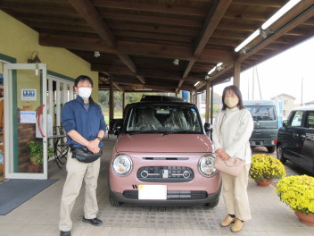 M様、ご納車おめでとうございます